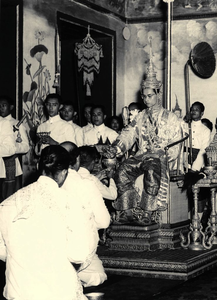 king_rama_ix_being_presented_with_regalia_at_coronation