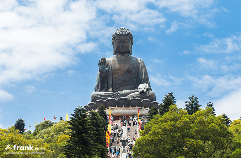 ไหว้พระใหญ่ วัดโป่หลิน เกาะลันเตา